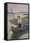 The Poor Fisherman-Pierre Cécil Puvis de Chavannes-Framed Stretched Canvas