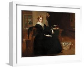The Poor Teacher, 1845-Richard Redgrave-Framed Giclee Print