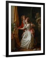 The Poorly Defended Rose, 1789-Michel Garnier-Framed Giclee Print