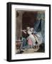 The Poorly Defended Rose-Philibert-Louis Debucourt-Framed Giclee Print