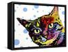 The Pop Cat-Dean Russo-Framed Stretched Canvas