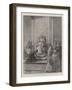 The Pope at Home, a Private Audience with Leo XIII in the Vatican-Henri Lanos-Framed Giclee Print