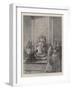 The Pope at Home, a Private Audience with Leo XIII in the Vatican-Henri Lanos-Framed Giclee Print