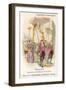 The Pope Being Carried to Make His Traditional Easter Blessing-null-Framed Giclee Print