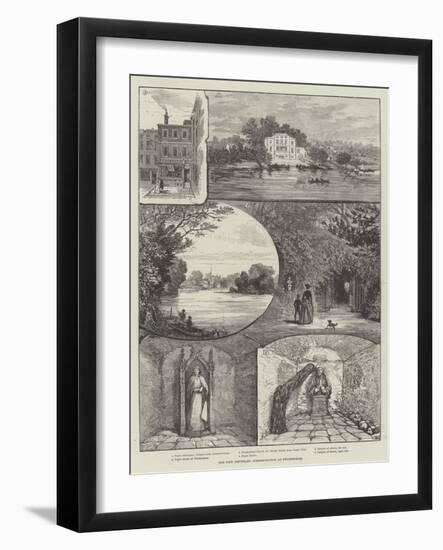 The Pope Centenary Commemoration at Twickenham-null-Framed Giclee Print