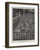 The Pope's Herd of Mouflons-Harry Hamilton Johnston-Framed Giclee Print