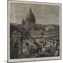 The Pope's Private Garden in the Vatican, Rome-null-Mounted Giclee Print