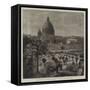 The Pope's Private Garden in the Vatican, Rome-null-Framed Stretched Canvas