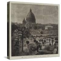 The Pope's Private Garden in the Vatican, Rome-null-Stretched Canvas