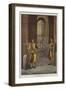 The Pope's Swiss Guards at the Vatican-Harry Hamilton Johnston-Framed Giclee Print