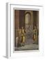 The Pope's Swiss Guards at the Vatican-Harry Hamilton Johnston-Framed Giclee Print