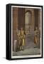 The Pope's Swiss Guards at the Vatican-Harry Hamilton Johnston-Framed Stretched Canvas