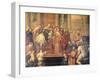 The Pope Sending Young Otto to Barbarossa to Negotiate Peace-Iacopo Negretti-Framed Giclee Print