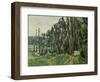 The Poplars, C. 1879-1882-Paul Cézanne-Framed Giclee Print