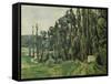 The Poplars, C. 1879-1882-Paul Cézanne-Framed Stretched Canvas