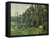 The Poplars, C. 1879-1882-Paul Cézanne-Framed Stretched Canvas