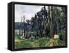 The Poplars, C1879-1882-Paul Cézanne-Framed Stretched Canvas