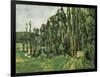 The Poplars (Les Peupliers)-Paul C?zanne-Framed Art Print