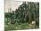 The Poplars-Paul Cézanne-Mounted Giclee Print