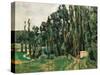 The Poplars-Paul Cézanne-Stretched Canvas