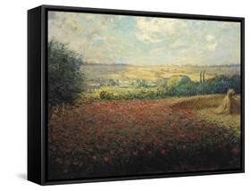 The Poppies-Leon Giran-max-Framed Stretched Canvas