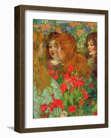 The Poppies-George Frederick Watts-Framed Giclee Print