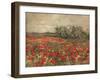 'The Poppy Field', c1900, (c1915)-George Hitchcock-Framed Giclee Print