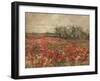 'The Poppy Field', c1900, (c1915)-George Hitchcock-Framed Giclee Print