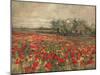 'The Poppy Field', c1900, (c1915)-George Hitchcock-Mounted Giclee Print