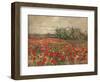 'The Poppy Field', c1900, (c1915)-George Hitchcock-Framed Giclee Print