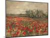 'The Poppy Field', c1900, (c1915)-George Hitchcock-Mounted Giclee Print