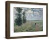 The Poppy Field-Claude Monet-Framed Premium Giclee Print