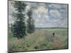 The Poppy Field-Claude Monet-Mounted Premium Giclee Print