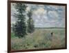 The Poppy Field-Claude Monet-Framed Premium Giclee Print