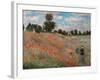 The Poppy Field-Claude Monet-Framed Giclee Print