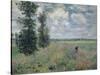 The Poppy Field-Claude Monet-Stretched Canvas