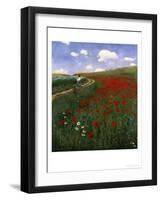 The Poppy Field-Paul von Szinyei-Merse-Framed Giclee Print