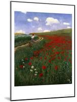 The Poppy Field-Paul von Szinyei-Merse-Mounted Giclee Print