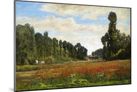 The Poppy Field-Hippolyte Camille Delpy-Mounted Giclee Print