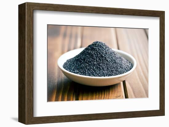 The Poppy Seed in Bowl-jirkaejc-Framed Photographic Print