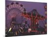 The Popular Midway Section of the New York State Fair-Michael Okoniewski-Mounted Photographic Print