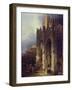 The Porch of St Maclou, Rouen-David Roberts-Framed Giclee Print