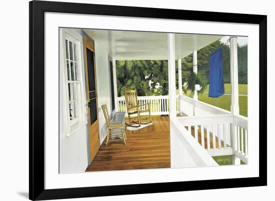 The Porch-Kathleen Green-Framed Art Print