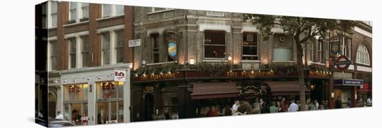 The Porcupine Pub Facade in Soho-Richard Bryant-Stretched Canvas