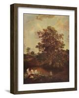 'The Poringland Oak', c1818-1820, (c1915)-John Crome-Framed Giclee Print