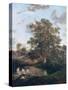 The Poringland Oak, C1818-1820-John Crome-Stretched Canvas