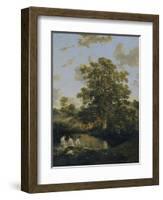 The Poringland Oak-John Crome-Framed Giclee Print