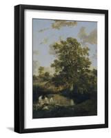 The Poringland Oak-John Crome-Framed Giclee Print