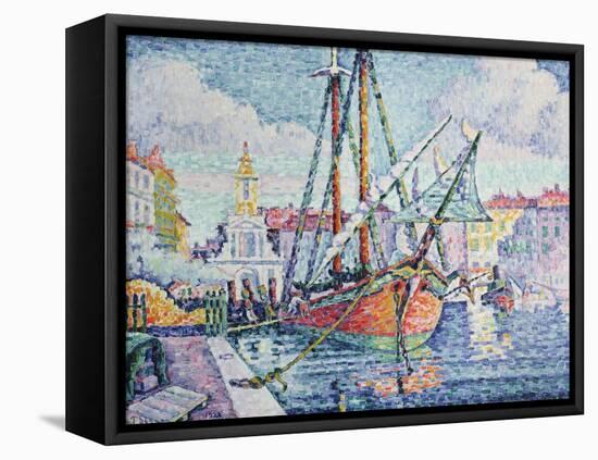 The Port, 1923-Paul Signac-Framed Stretched Canvas