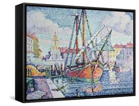 The Port, 1923-Paul Signac-Framed Stretched Canvas
